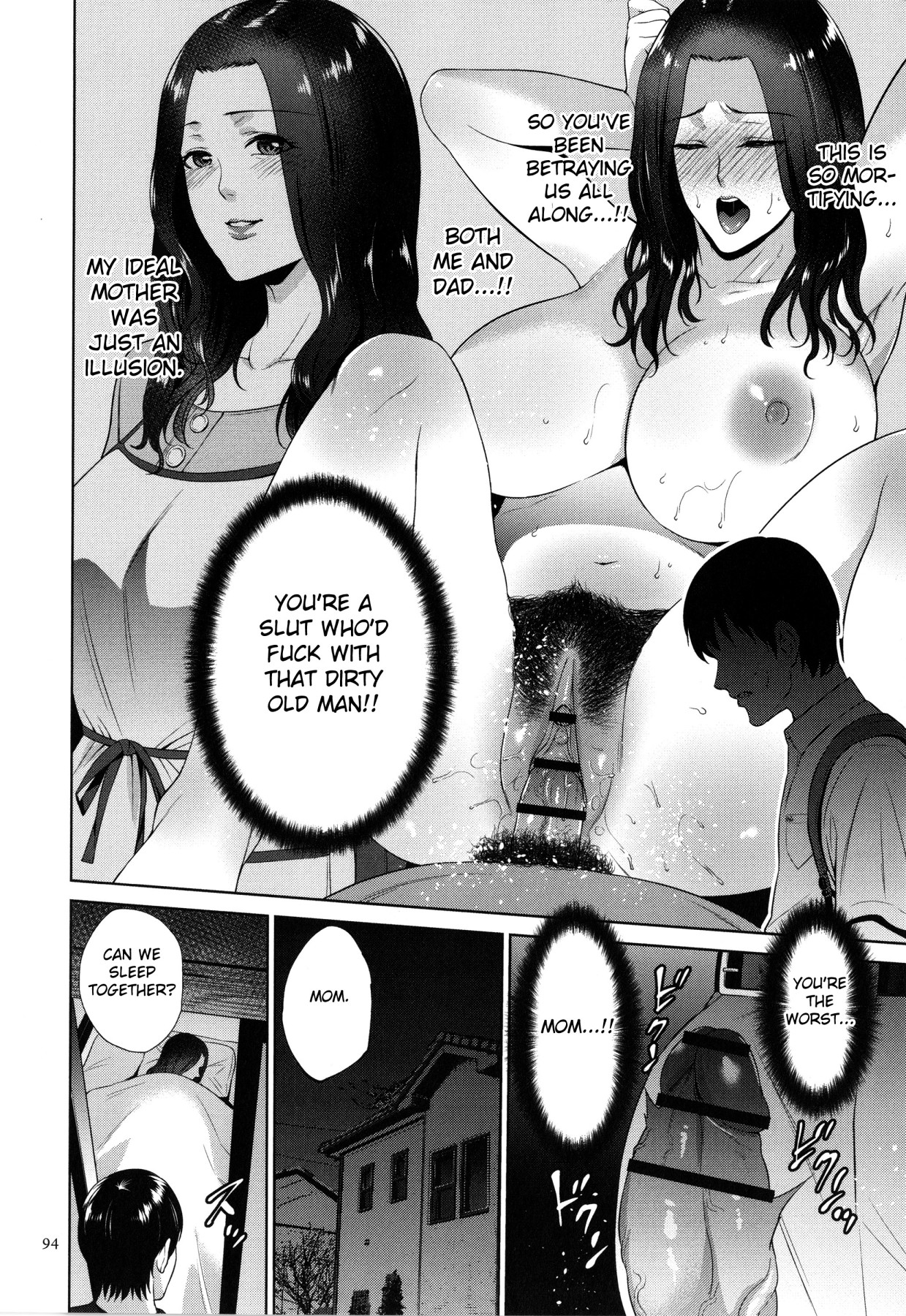 Hentai Manga Comic-Honey Mother And Child Immoral-Read-92